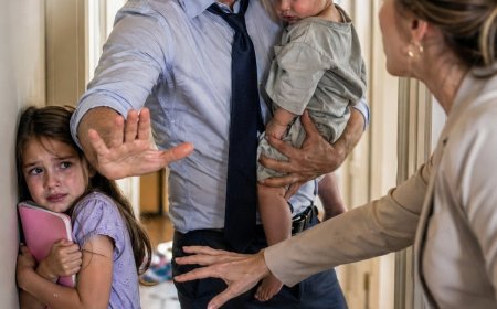 His Daughter Didn’t Run to Him When He Came Home Early—Then Six Words Exposed the Aunt Who Had Been Starving His Children for 14 Months