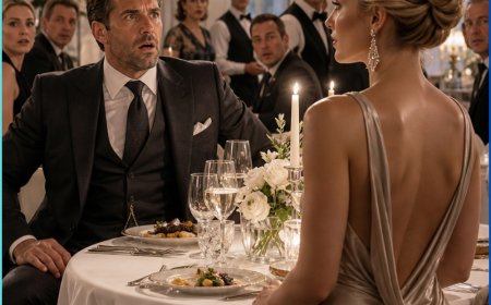 Mafia Boss Took His “Ugly” Secretary to Dinner—Then Everyone Froze When She Revealed Who She Really Was